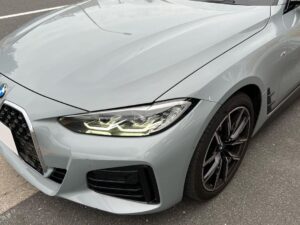 BMW 4シリーズ バンパー修理①