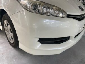 トヨタ ウィッシュ（WISH） バンパーへこみ修理⑧
