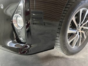 トヨタ アルファード 左フロントバンパーの修理事例④