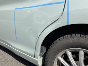 ホンダ ステップワゴン 左スライドドア、左クォーター、左サイドステップ①