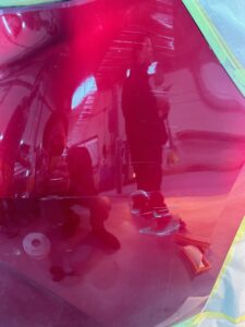 マツダ アクセラ 右リアバンパーの修理事例③