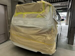 トヨタ アルファード バックドアの修理事例③