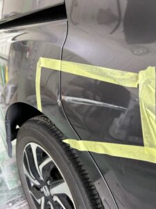 ホンダ ステップワゴン 右スライドドア・右クオーターパネルの修理事例③