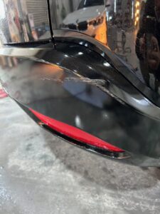 ホンダ ヴェゼル 右リアバンパーの修理事例③