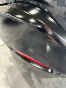 ホンダ ヴェゼル 右リアバンパーの修理事例⑥