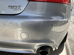 アウディ A7 リアバンパーの修理事例2