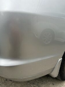 ホンダ インサイト 右リアバンパーの修理事例6