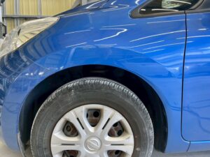 日産 ノート 左フェンダー・左リヤドア・左クォーターの修理事例5