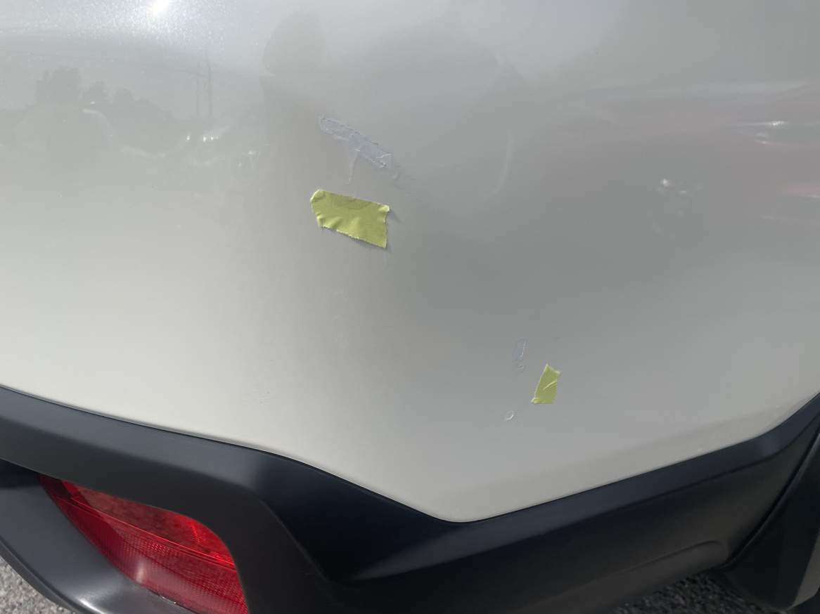 スバル レガシィ 右リアバンパーの修理事例