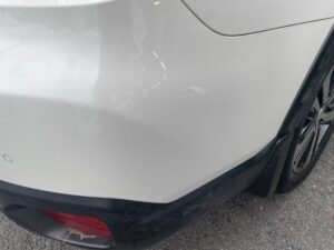 スバル レガシィ 右リアバンパーの修理事例2