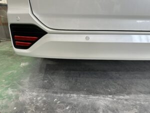トヨタ ノア 左リアバンパーの修理事例2