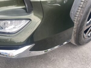 レクサス RX 左フロントスポイラーの修理事例2