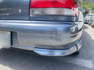 日産 インプレッサ リヤバンパーの修理事例2
