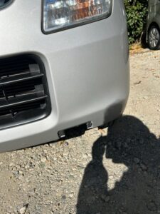 スズキ ワゴンR 左フロントバンパーの修理事例6