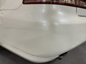 トヨタ クラウン 左リアバンパーの修理事例2