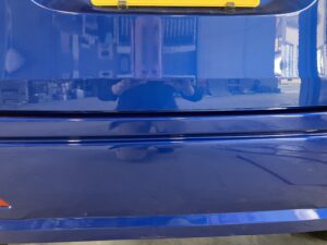 ホンダ Nワゴン バックドアパネル、リアバンパーの修理事例2