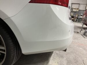 ボルボ S60 右リアバンパーの修理事例2