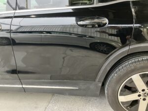 メルセデス・ベンツ GLB 左リアドアパネルの修理事例2