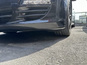 【八王子店】ポルシェ パナメーラの左フロントバンパーの修理事例2