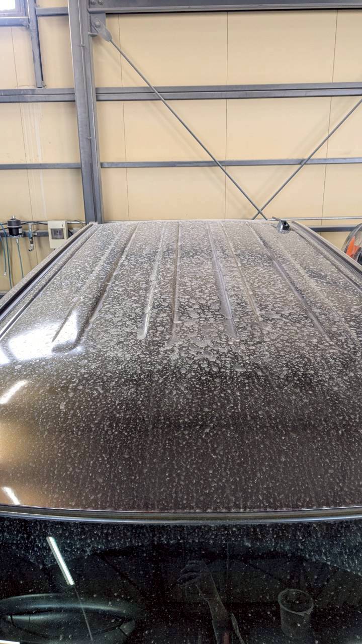 【福岡志免店】ダイハツ ムーヴコンテのルーフの修理事例