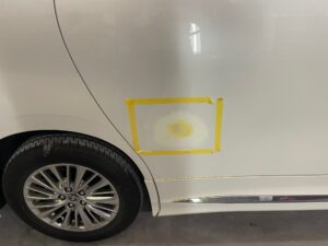 【幕張店】トヨタ アルファード 右スライドドアの修理事例1