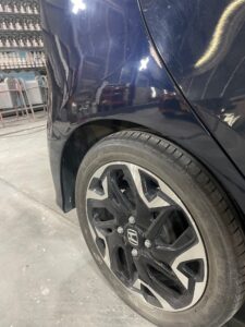 【幕張店】ホンダ N-WGN 右クォーター、右リアバンパーの修理事例3