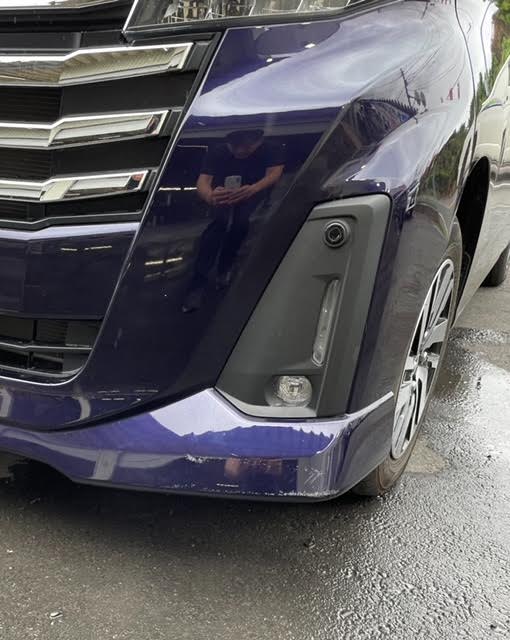 【さいたま見沼店】トヨタ ルーミー 左フロントバンパーの修理事例