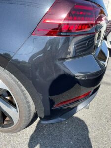 【さいたま見沼店】フォルクスワーゲン ゴルフ 左リアバンパーの板金塗装・修理事例2