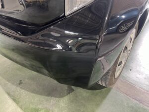 【習志野店】トヨタ アクア 右リアバンパーの板金塗装・修理事例3