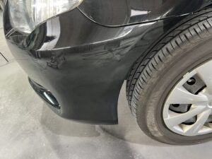 【習志野店】トヨタ フィールダー 左フロントバンパーの板金塗装・修理事例3