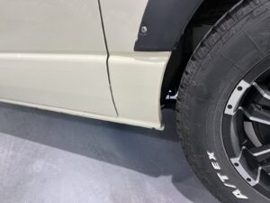 【習志野店】トヨタ ハイエース 左クォーターパネルの板金塗装・修理事例2