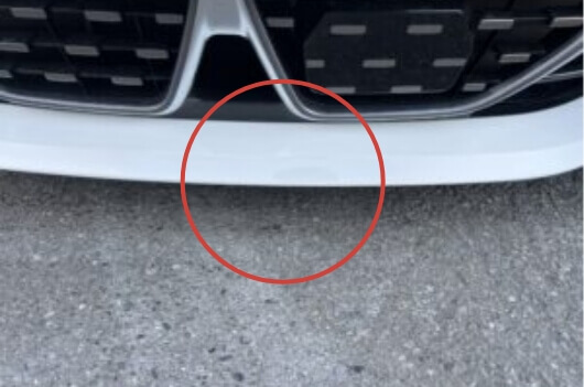 バンパーすり傷（20cm以内） After