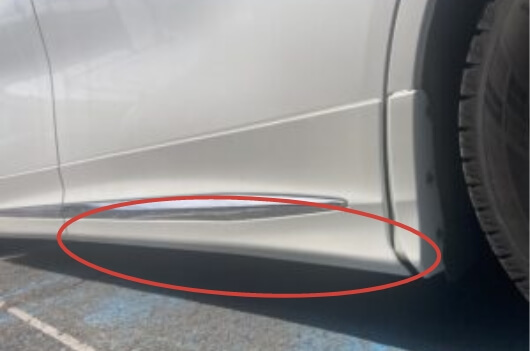 すり傷 20cm以内 After