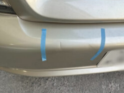 バンパーヘコミ・えぐれ